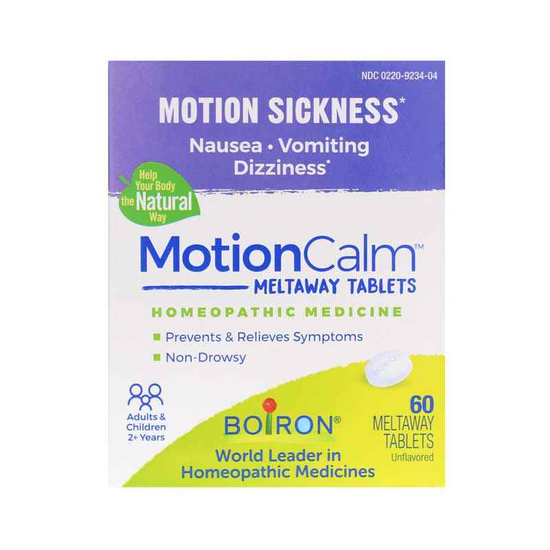 MotionCalm Motion Sickness Relief, Boiron