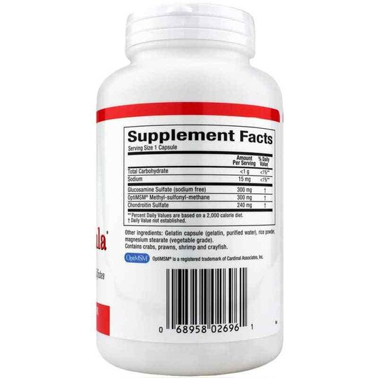 MSM Joint Formula, 180 Capsules, NF