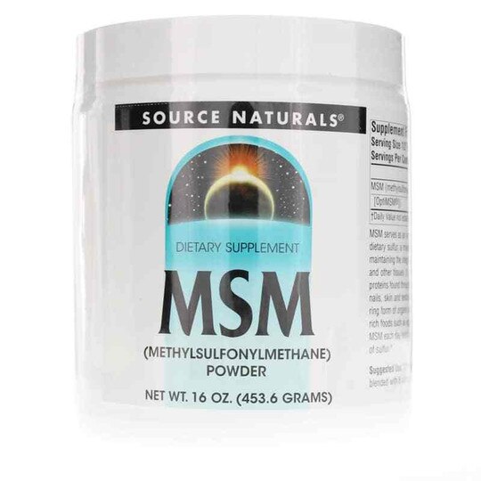 MSM Powder, Source Naturals