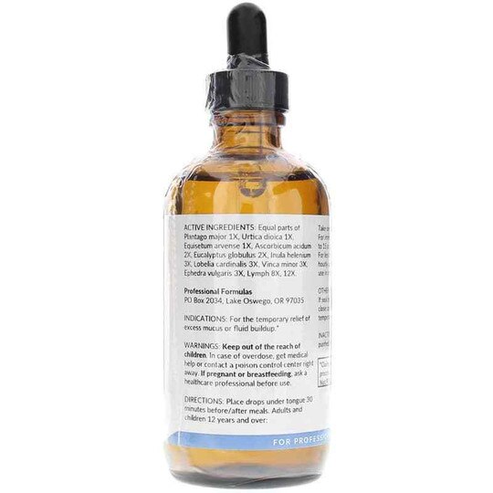 Mucolytic Drainage Liquescence, 4 Oz, PCHF
