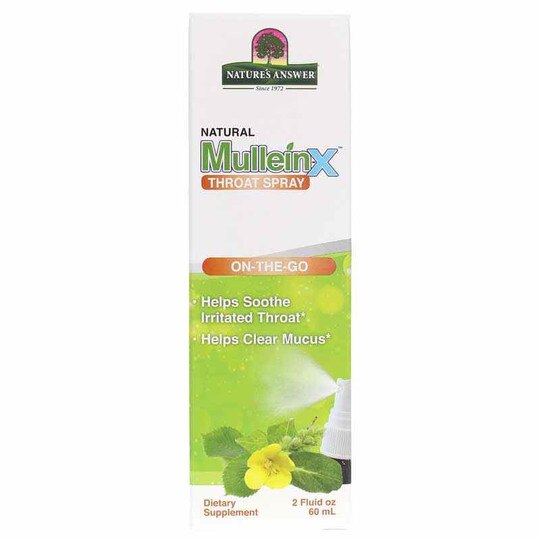 Mullein-X Throat Spray On-The-Go, 2 Oz, NAN