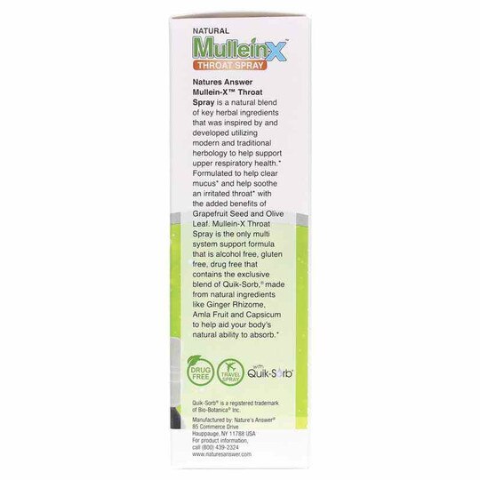 Mullein-X Throat Spray On-The-Go, 2 Oz, NAN