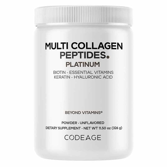 Multi Collagen Peptides Platinum, 11.5 Oz, CDE
