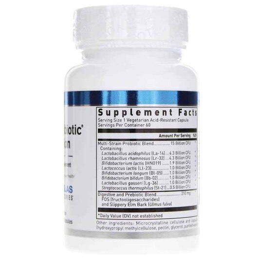 Multi Probiotic 15 Billion, 60 Veg Capsules, DGL