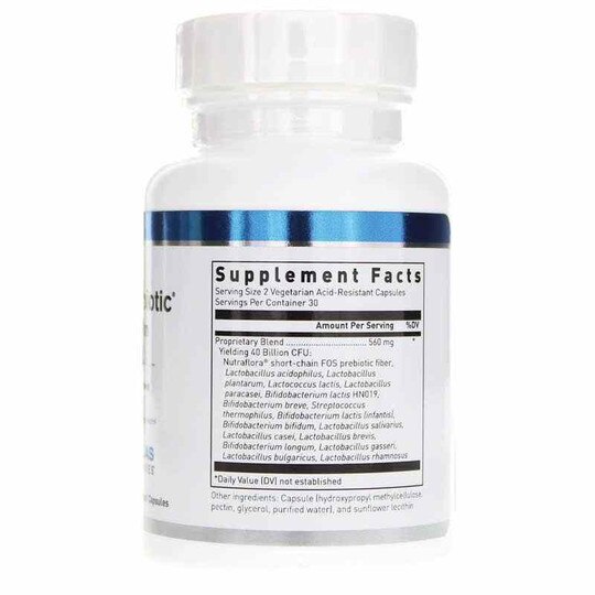 Multi Probiotic 40 Billion, 60 Veg Capsules, DGL