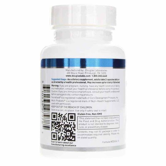 Multi Probiotic 40 Billion, 60 Veg Capsules, DGL