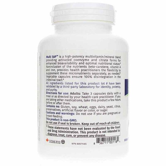Multi SAP, 180 Capsules, NFH