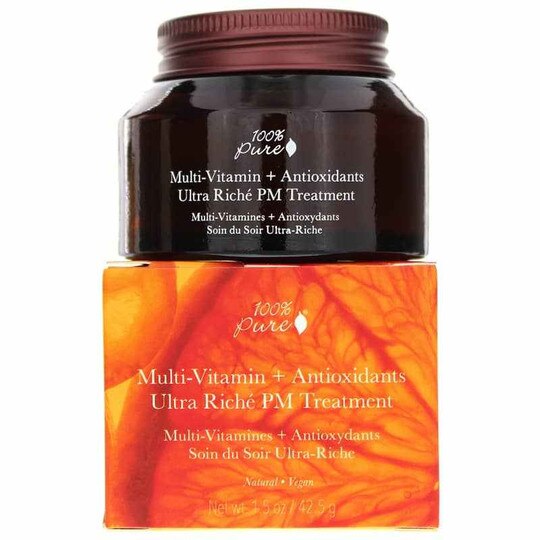 MultiVitamin + Antioxidants Ultra Riche PM Treatment, 100 Pure