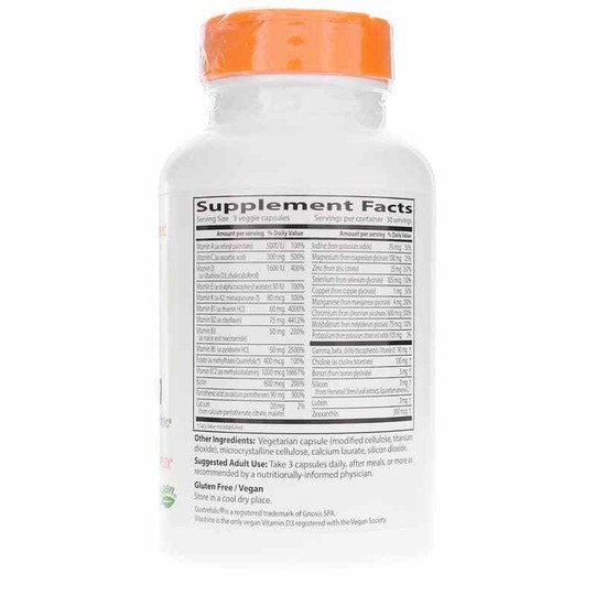 Multi-Vitamin Iron-Free, 90 Veg Capsules, DRB