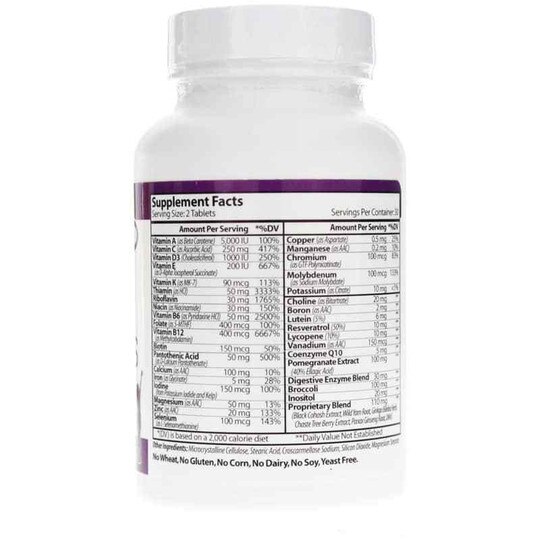 Multi Women's with Digestive Enzymes, 60 Tablets, VNC