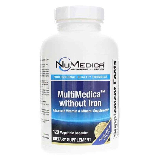 MultiMedica without Iron, 120 Veg Capsules, NUM