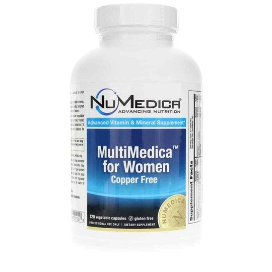 MultiMedica for Women Copper Free, 120 Veg Capsules, NUM