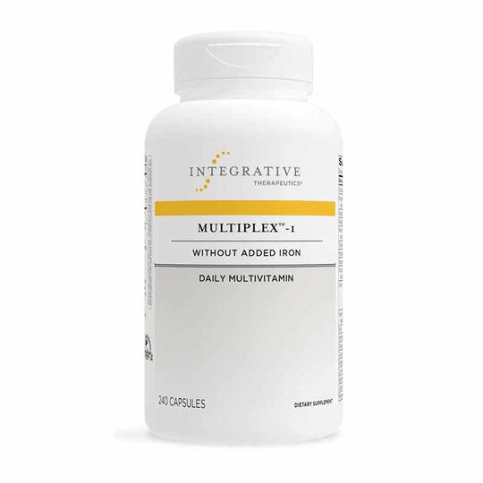 Multiplex-1 Without Added Iron, 240 Capsules, INT