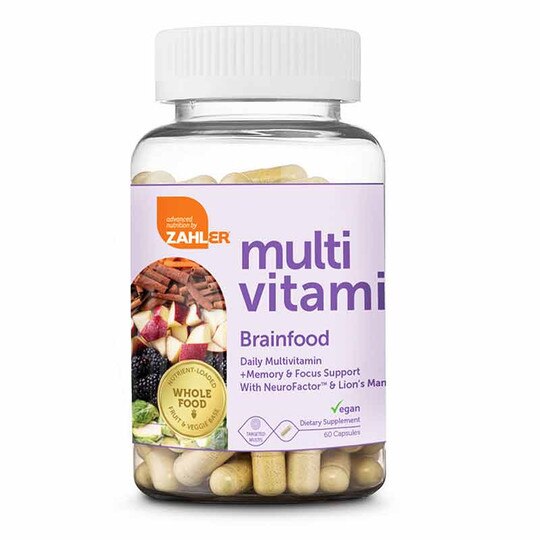 Multivitamin Brainfood, 60 Capsules, ZHL