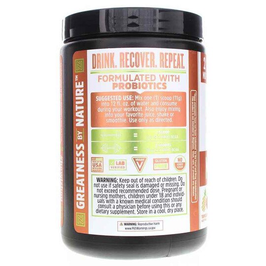 Muscle BCAA Maximum Formula, 11.6 Oz, ZHO
