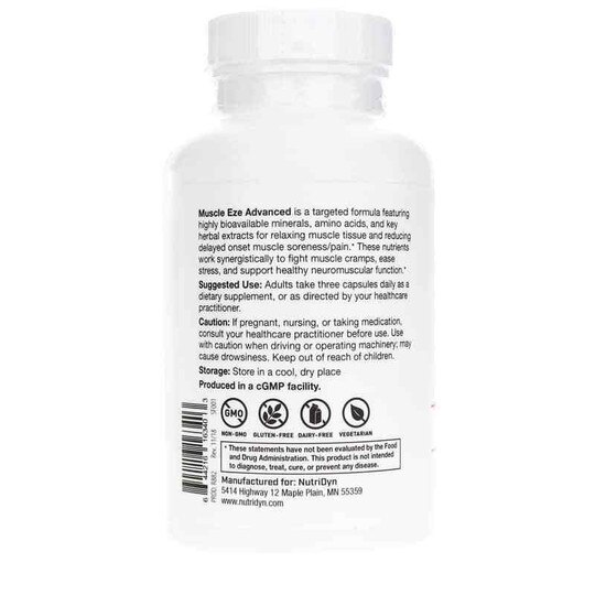 Muscle Eze Advanced, 120 Capsules, ND