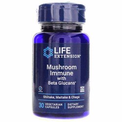 Mushroom Immune with Beta Glucans, 30 vegetarian capsules