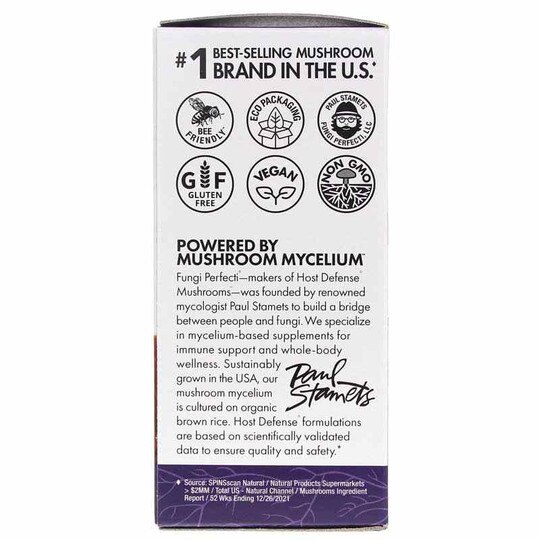 MycoBotanicals Brain, 60 Veg Capsules, HDF
