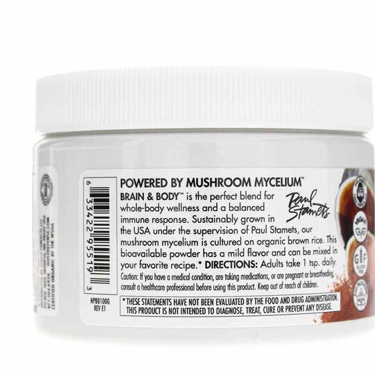 MycoBotanicals Brain & Body Powder, 3.5 Oz, HDF