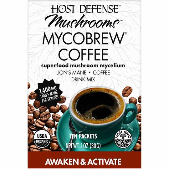 MycoBrew Lion's Mane Drink Mix, HDF