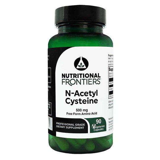 N-Acetyl Cysteine 500 Mg, 90 Veg Capsules, NTF