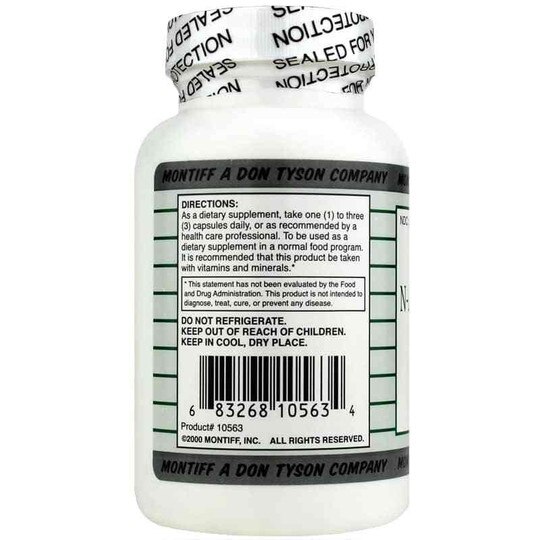 N-Acetyl-L-Cysteine 500 Mg, 90 Capsules, MNT