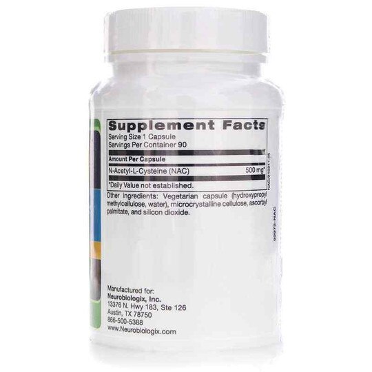 N-Acetyl-L-Cysteine, 90 Capsules, NBX