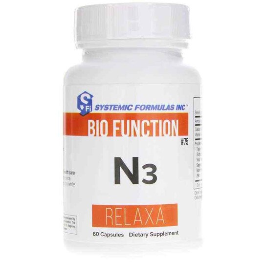 N3 Relaxa, 60 Capsules, SSF