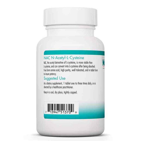 NAC, 120 Tablets, NTC