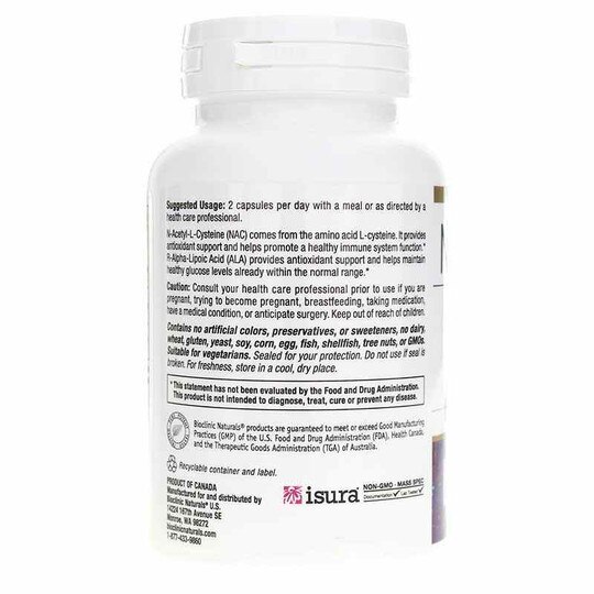 NAC & ALA, 90 Capsules, BCN
