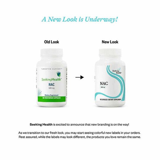 NAC N-Acetyl-L-Cysteine 500 Mg, 90 Veg Capsules, SKH
