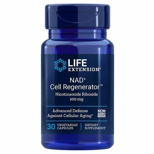 NAD+ Cell Regenerator 100 Mg, 30 Veg Capsules, LFE