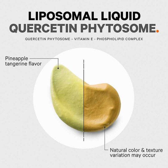 Nanofood Liposomal Quercetin Phytosome Liquid, 15.22 Oz, CDE