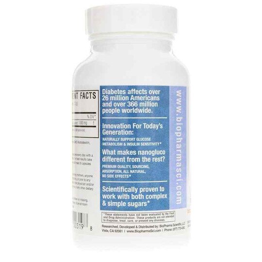 NanoGluco Control, 60 Capsules, BPH
