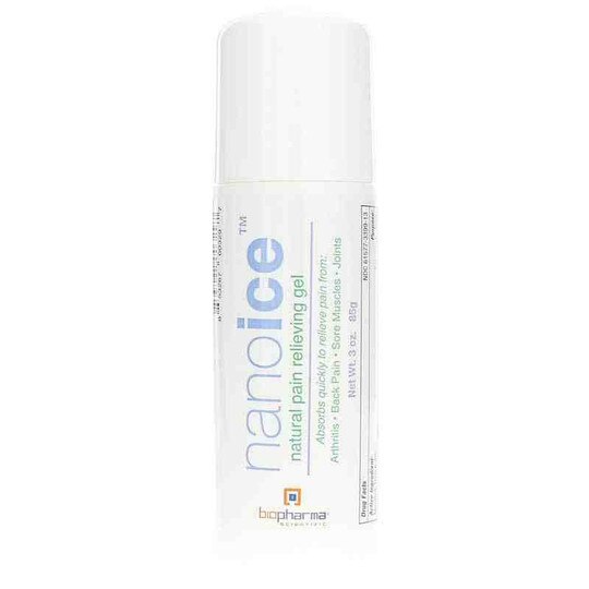 NanoIce Natural Pain Relieving Gel, Biopharma