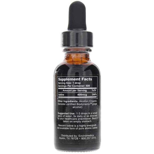 Nascent Iodine, 1 Oz, ENV