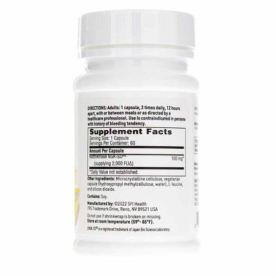 Nattokinase NSK-SD, 60 Capsules, KL