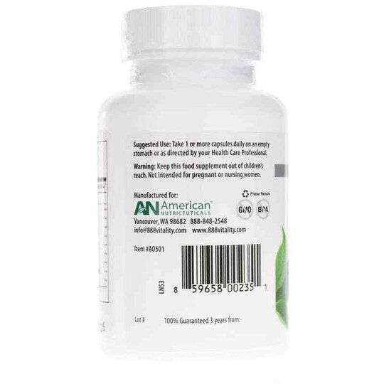Natura 501, 120 Veg Capsules, ANT