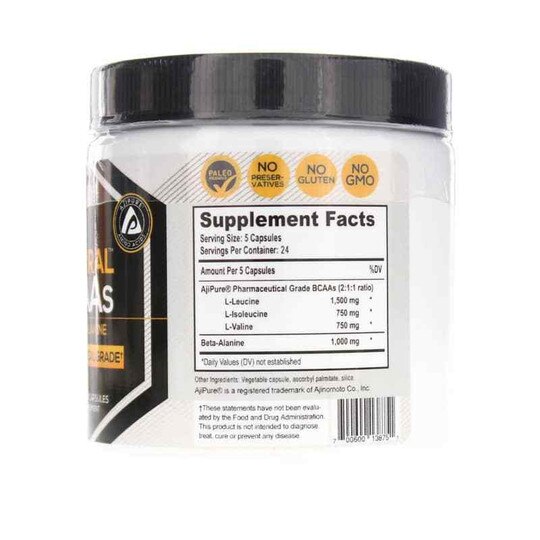 Natural BCAAs with BetaAlanine, Natural Stacks