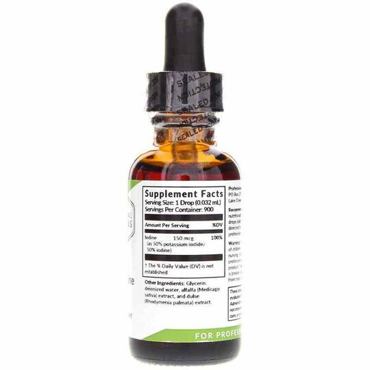 Natural Iodine Drops, 1 Oz, PCHF