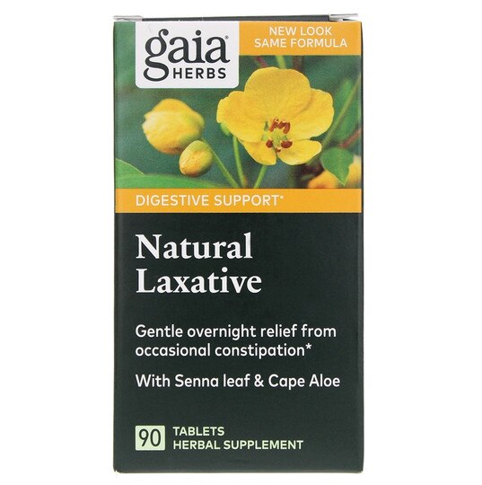 Natural Laxative, 90 Tablets, GH