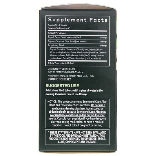 Natural Laxative, 90 Tablets, GH