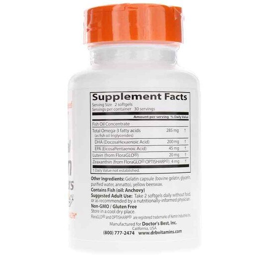 Natural Vision Enhancers, 60 Softgels, DRB