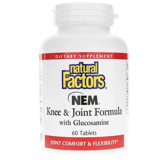 Nem Knee Joint Formula With Glucosamine Natural Factors