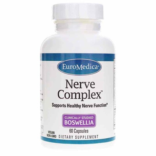 Nerve Complex, 60 Capsules, EUMD