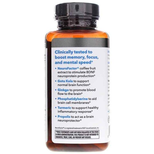 NeuroQ Brain Health Memory & Focus, 60 Veg Capsules, LSE