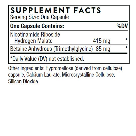 NiaCel 400 Nicotinamide Riboside, 60 Capsules, THR