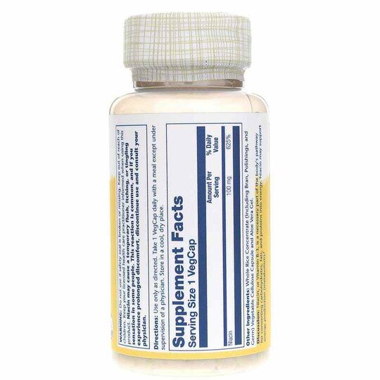 Niacin 100 Mg, 100 Veg Capsules, SLR