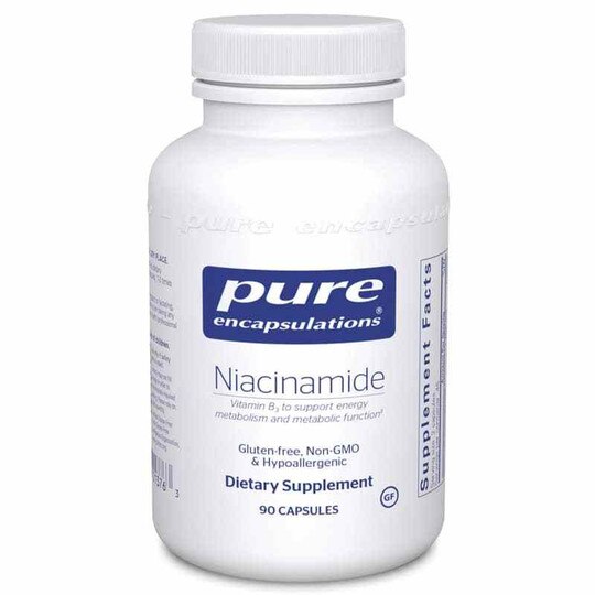 Niacinamide, 90 Capsules, PEC