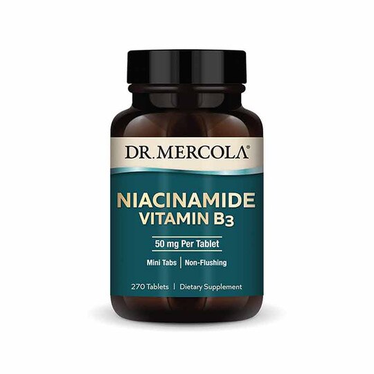 Niacinamide Vitamin B3, 270 Mini Tablets, DRM